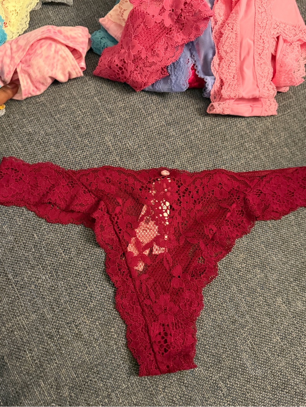 Victoria's Secret Lace Thong dream angels new
